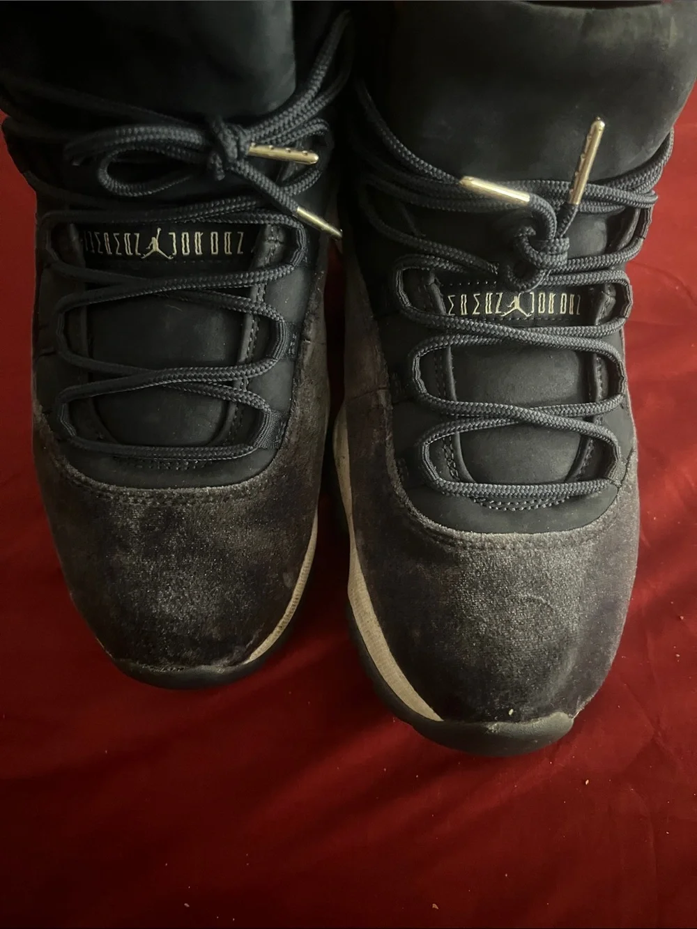 Jordan Retro High-Top Sneakers - Black/Gray